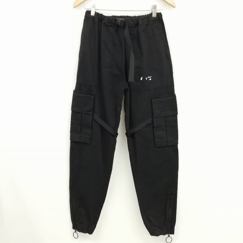 オフホワイト OFF WHITE OMCF004E20FAB001 BLACK PARACHUTE CARGO