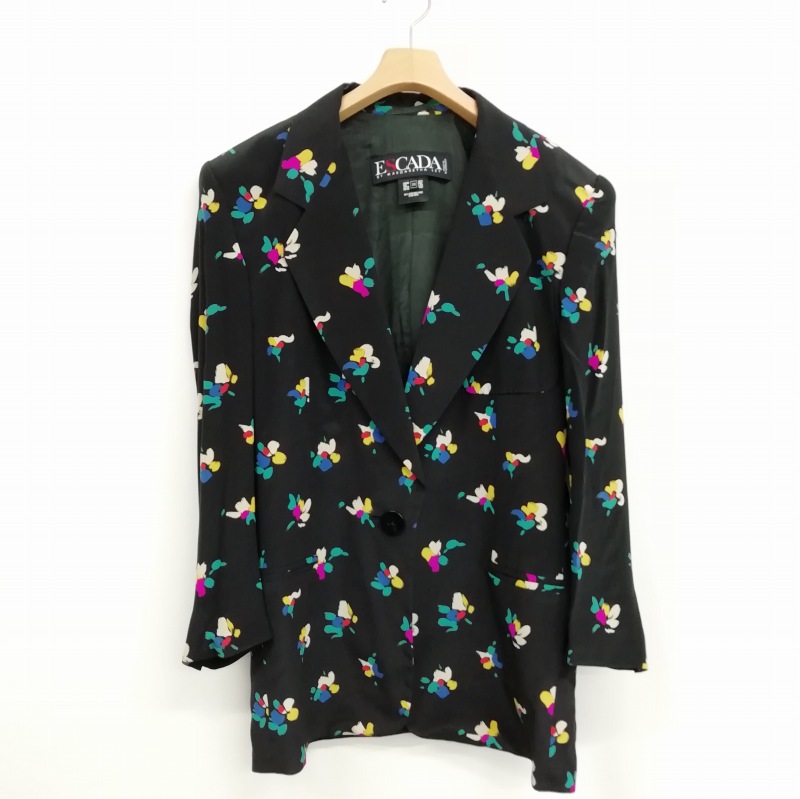 新品】エスカーダ ESCADA シルクワンピース 38 M 密 ピンク