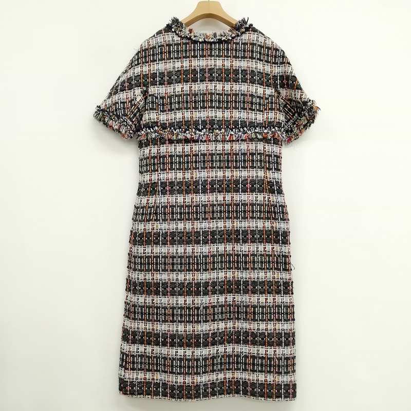 49アベニュー ジュンコシマダ 49AV. 美品 ツイード ワンピース