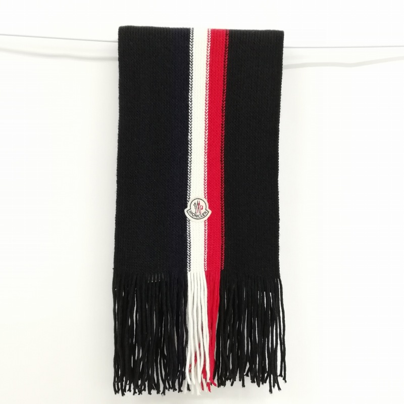 モンクレール MONCLER トリコロール ストライプ ロゴ ワッペン  