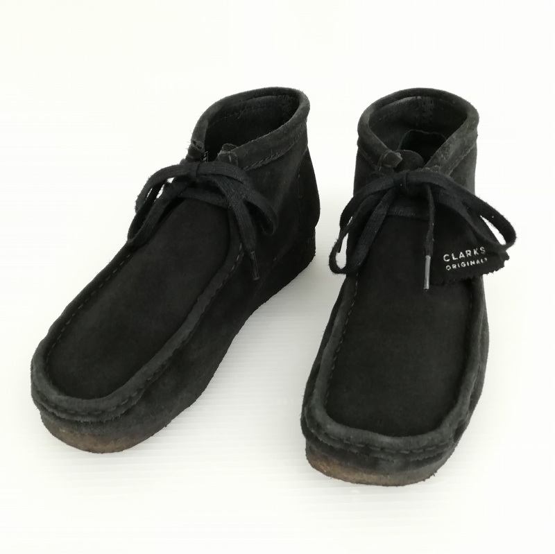 Clarks Wallabee ブラック クラークス ワラビー UK7.5（春新作の