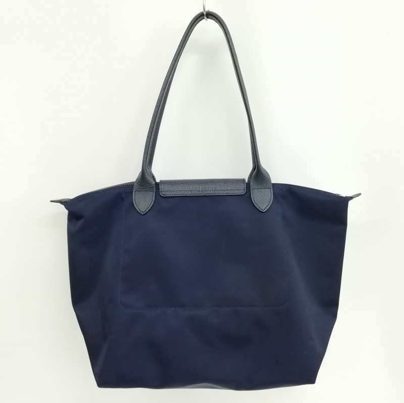 ロンシャン プリアージュネオ L 紺 トートバッグ レディース ネイビー