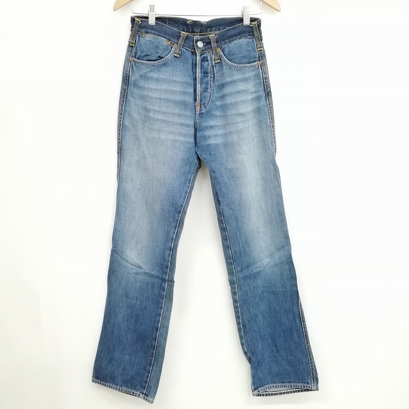 エヴィス EVISU 美品 LOT:0331 カモ型抜き デニム パンツ エヴィス EVISU 美品 LOT:0331 カモ型抜き デニム パンツ