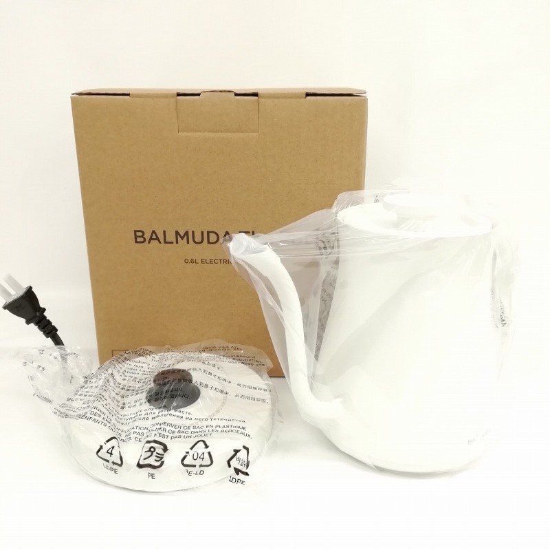 未使用品 BALMUDA バルミューダ K07A-WH The Pot 電気ケトル ホワイト 