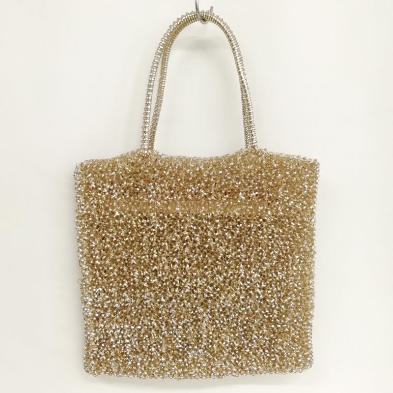 ANTEPRIMA ゴールド ワイヤークラッチバッグ 結婚式にお勧めバッグ