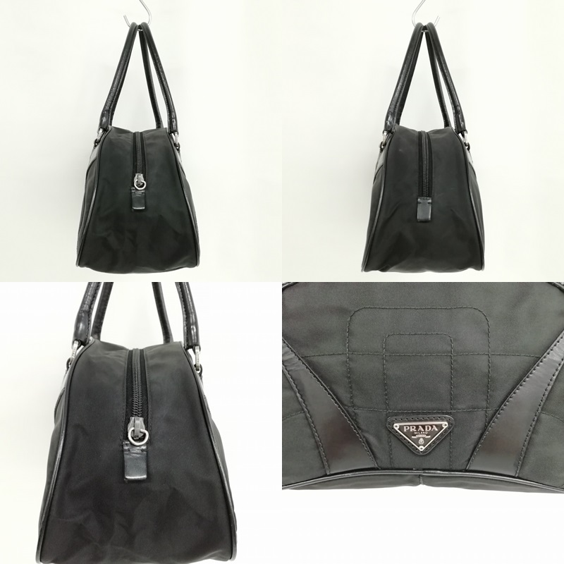 プラダ PRADA ミニ ボウリングバッグ ボストンバッグ