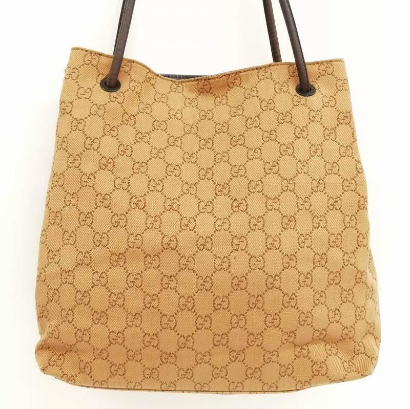 グッチ GUCCI 101341 GG キャンバス トートバッグ ベージュ
