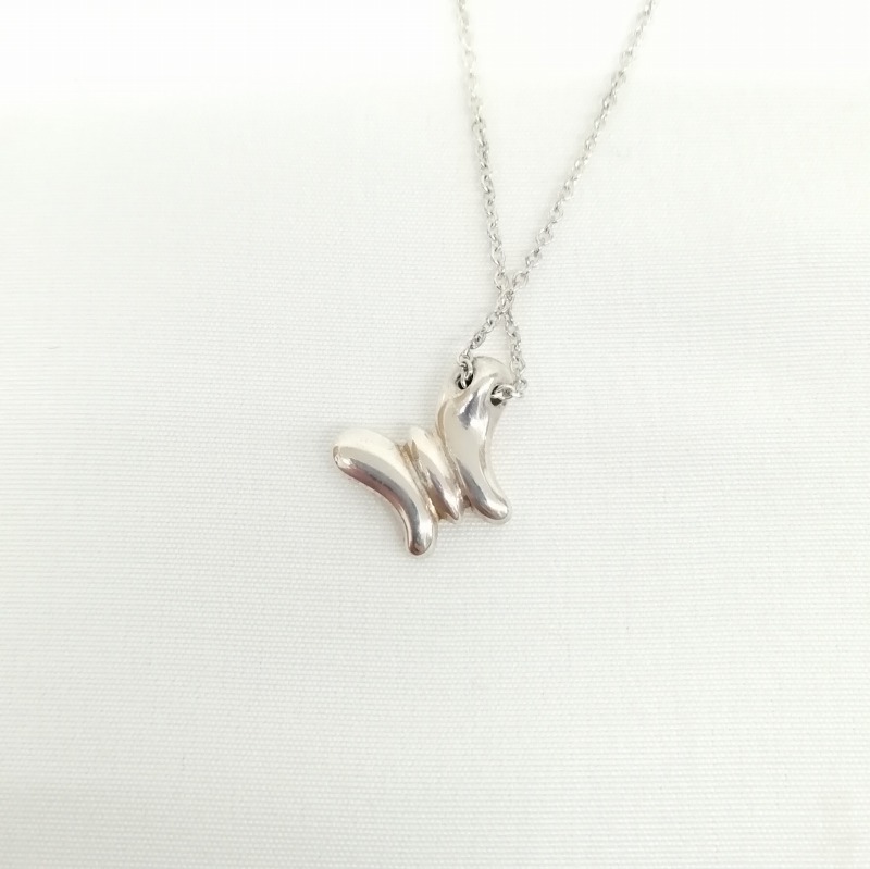 ティファニー TIFFANY & CO. SV925 バタフライ ペンダント ネックレス 