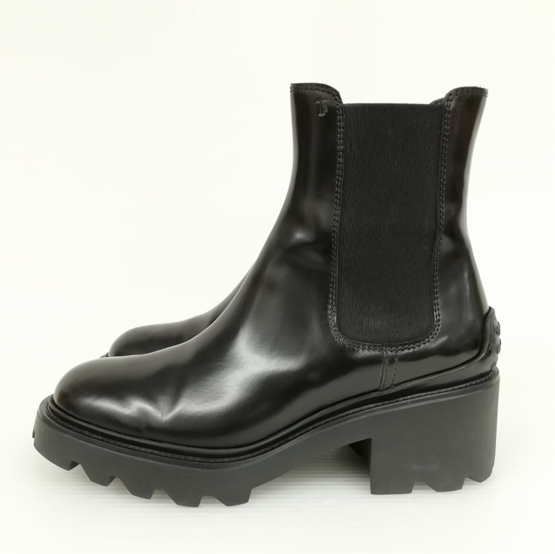 TOD'S トッズ サイドゴアブーツ/チェルシーブーツ トッズ TOD'S サイドゴアブーツ チェルシーブーツ 美品 38
