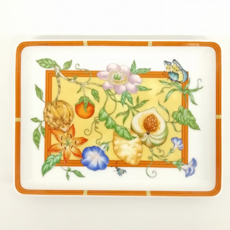 【未使用品】HERMES シエスタ スクエアプレート HERMES - エルメス シエスタ スクエアプレート 食器の通販 by FUKUCHAN