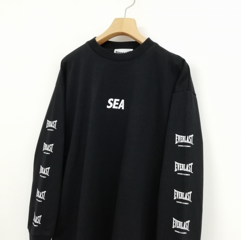 ウィンダンシー WIND AND SEA × EVERLAST エバーラスト コラボ ロング  