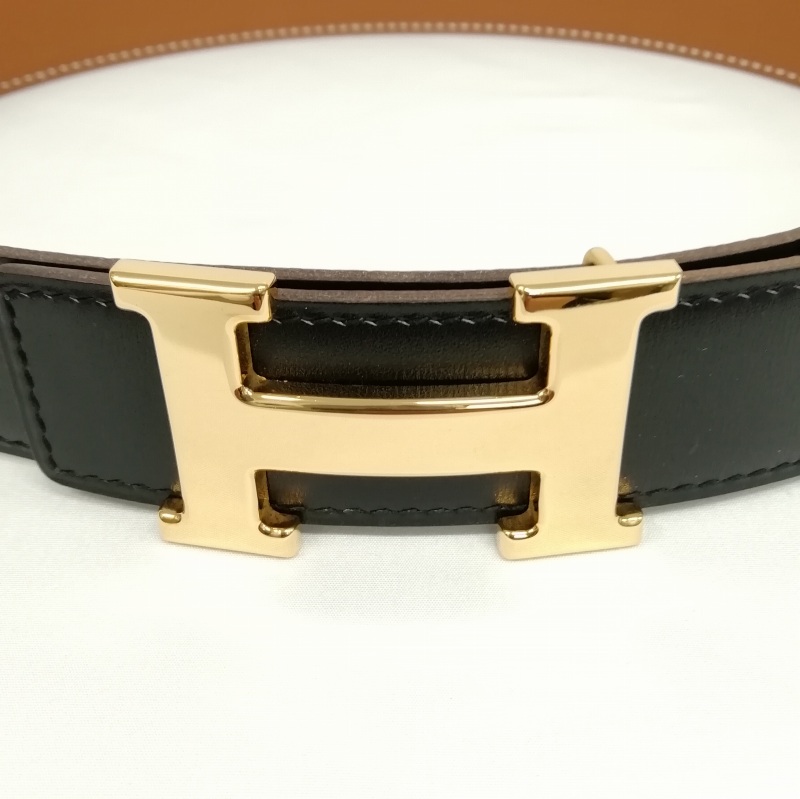 エルメス HERMES 美品 コンスタンス 32mm 70 Hベルト リバーシブル  