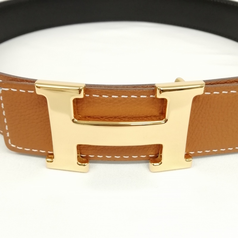 エルメス HERMES 美品 コンスタンス 32mm 70 Hベルト リバーシブル  