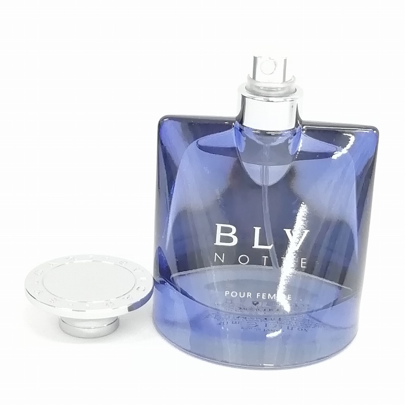 未使用品 ブルガリ BVLGARI BLV NOTTE POUR FEMME EDP 香水 ブルー 