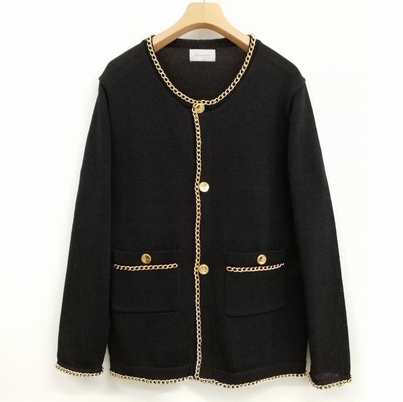 ベッドフォード BED J.W. FORD 24SS-B-KT02 チェーン ニット  