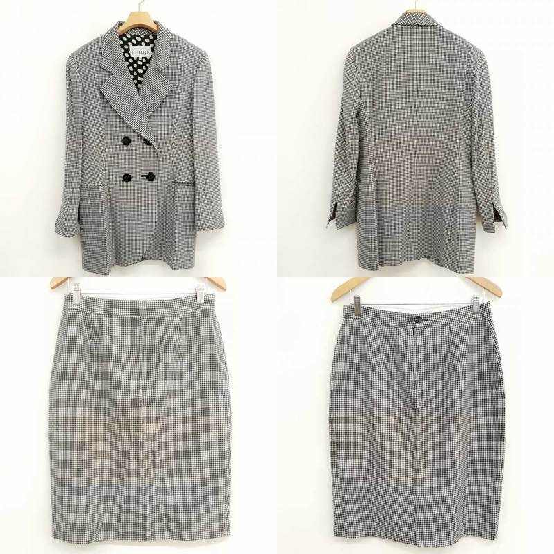 ジャンフランコフェレ GIANFRANCO FERRE ヴィンテージ スカート スーツ  