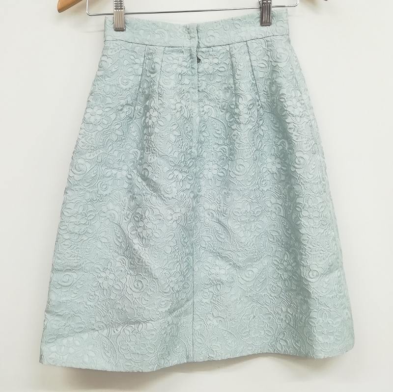 ドルチェ&ガッバーナ ドルガバ DOLCE&GABBANA ジャガードスカート ひざ  