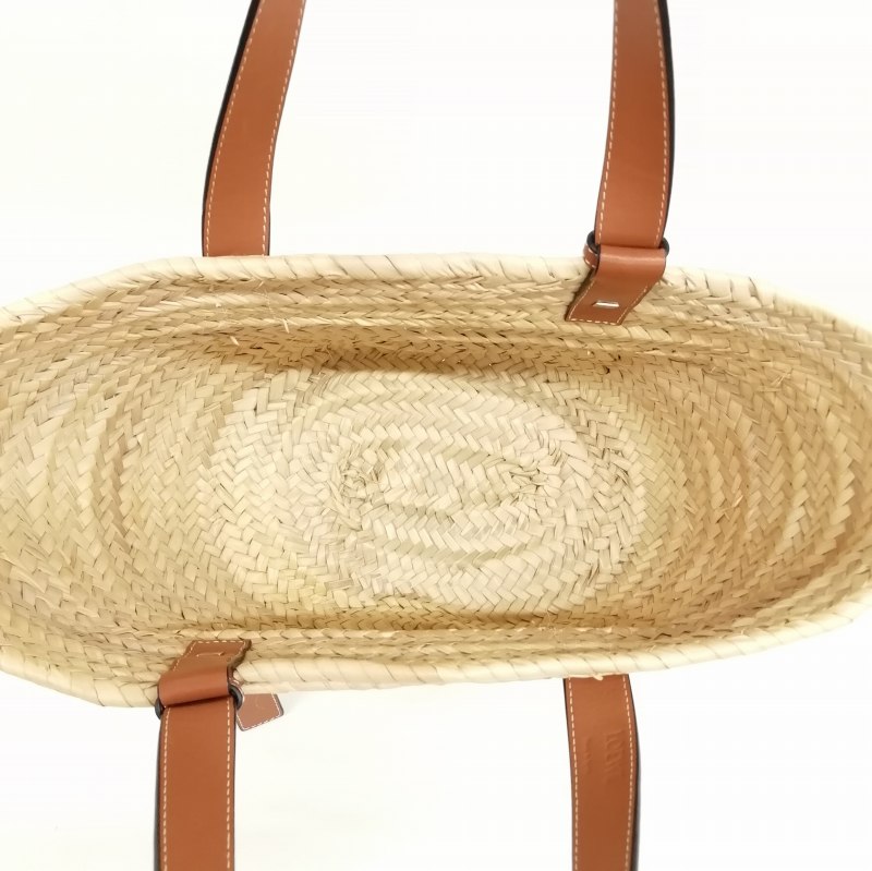LOEWE バスケットバッグ かご パームリーフ ラージ アナグラム ロエベ LOEWE アナグラム バスケットバッグ カゴバッグ ラージ