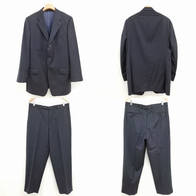 カルバンクライン ◇ストライプビジネススーツ◇セットアップ Calvin Klein カルバンクライン メンズ スーツ ブランド