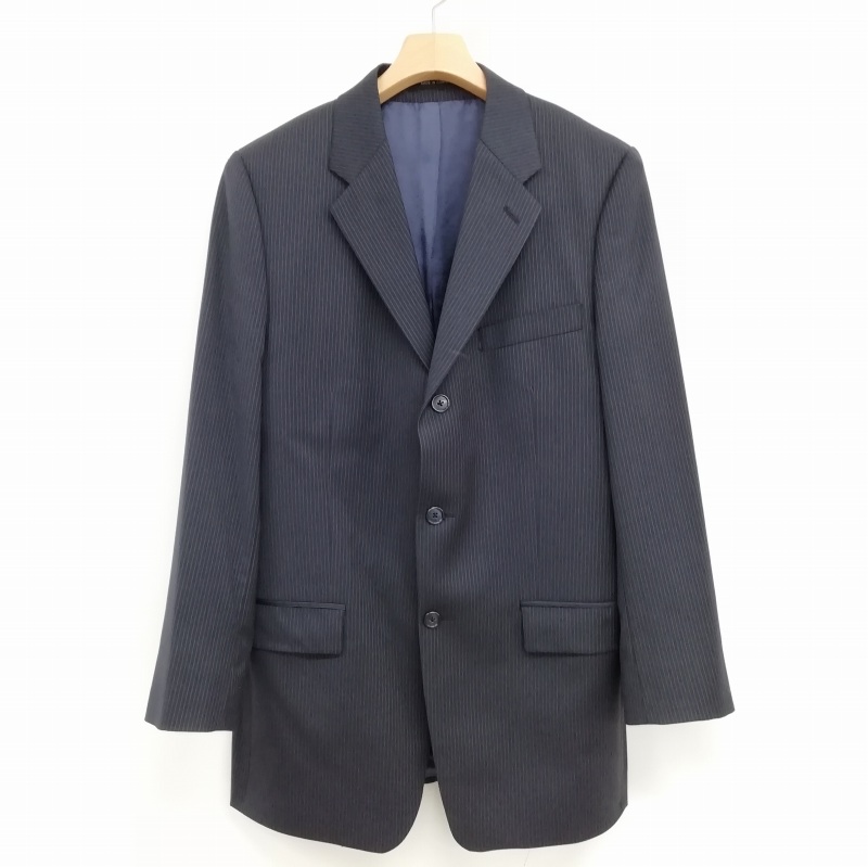 カルバンクライン CALVIN KLEIN ストライプ シングル 3B スーツ