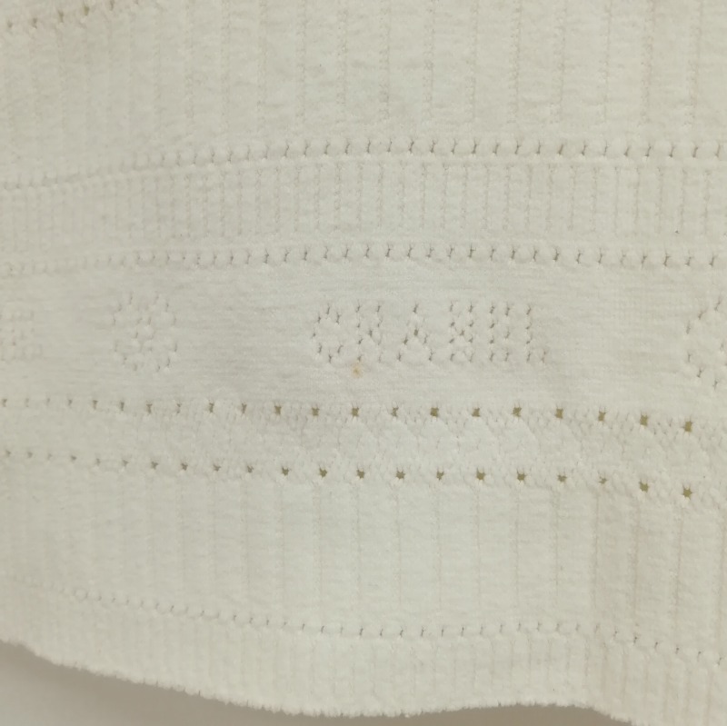 シャネル CHANEL 97P ヴィンテージ パンチング ロゴ ココマーク ニット  