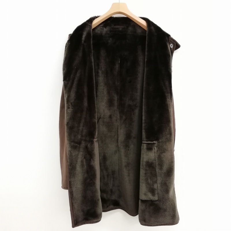 ARMANI COLLEZIONI ムートンジャケット48 ARMANI EXCHANGE ムートンジャケット ムートンコート 「A|X アルマーニ