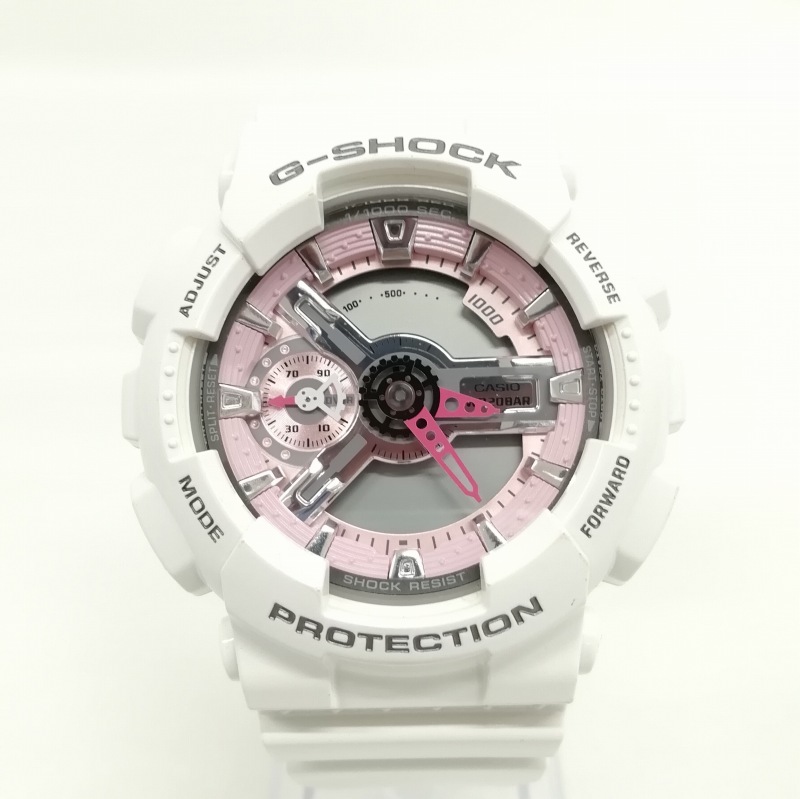 G-SHOCK限定モデル・レディース ( ホワイト/ピンク)