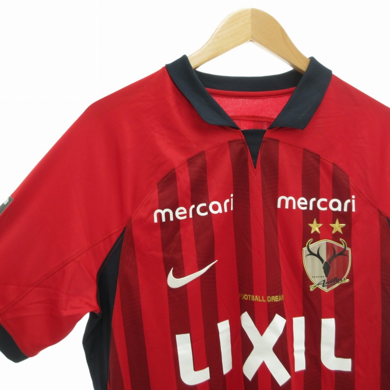 Nike LIXIL KAISHU 25 レッドシャツ 鹿島アントラーズ ナイキ