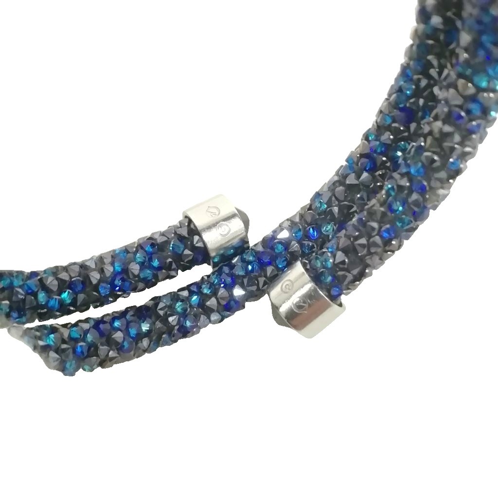 スワロフスキー SWAROVSKI クリスタルダスト 2連 ブレスレット 