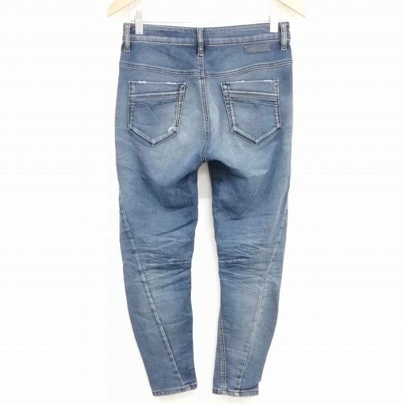 DIESEL（ディーゼル）FAYZA-NE スウェット デニム 23 ダメージ ディーゼル DIESEL Fayza DENIM＋SWEAT スウェット デニム
