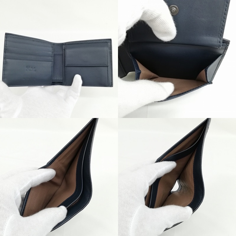 ボッテガヴェネタ BOTTEGA VENETA イントレチャート 2つ折り財布