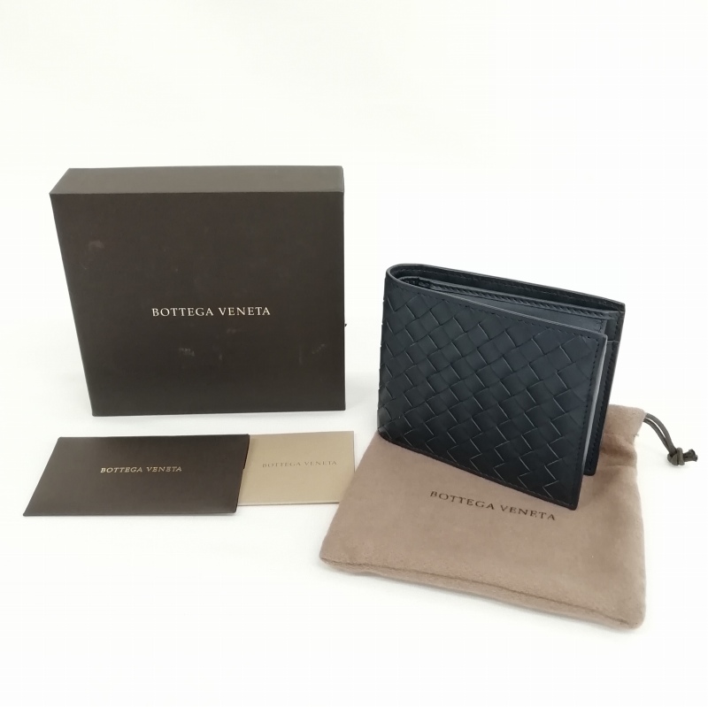 ボッテガヴェネタ BOTTEGA VENETA イントレチャート 2つ折り財布