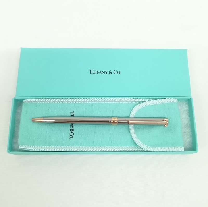 ティファニー TIFFANY & CO. クラシック Tクリップ ボールペン