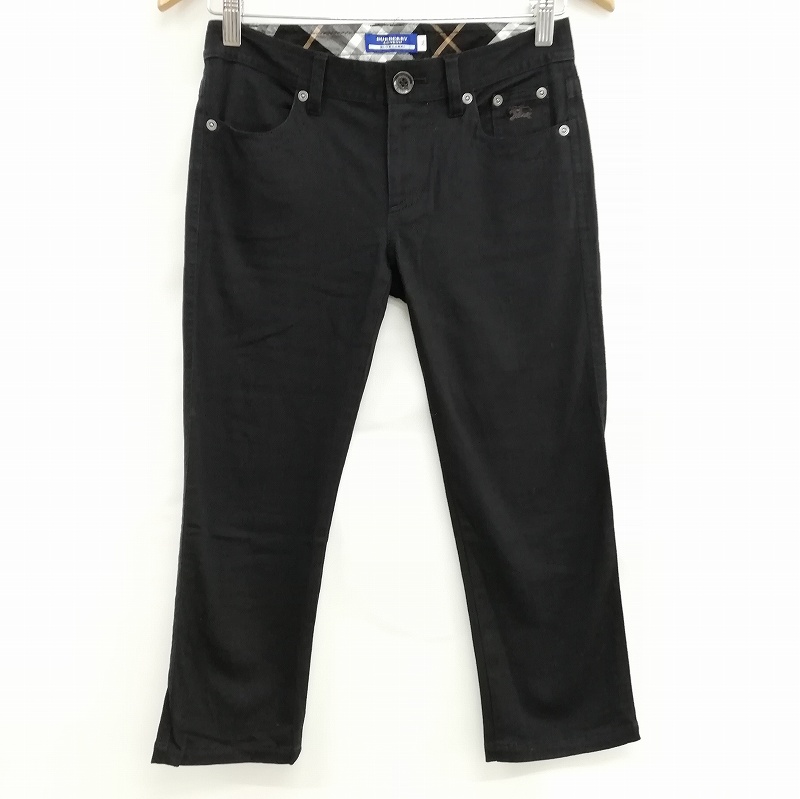 新品未使用BURBERRY BLUE LABEL ブラックデニム サイズ24 2026年最新】Yahoo!オークション -バーバリー デニム 24の中古品・新品
