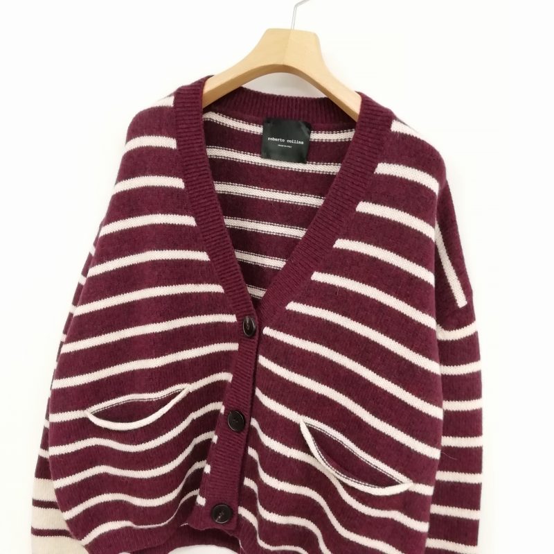 roberto collina ロベルトコリーナ Border Cardigan ROBERTO COLLINA Border Cardigan