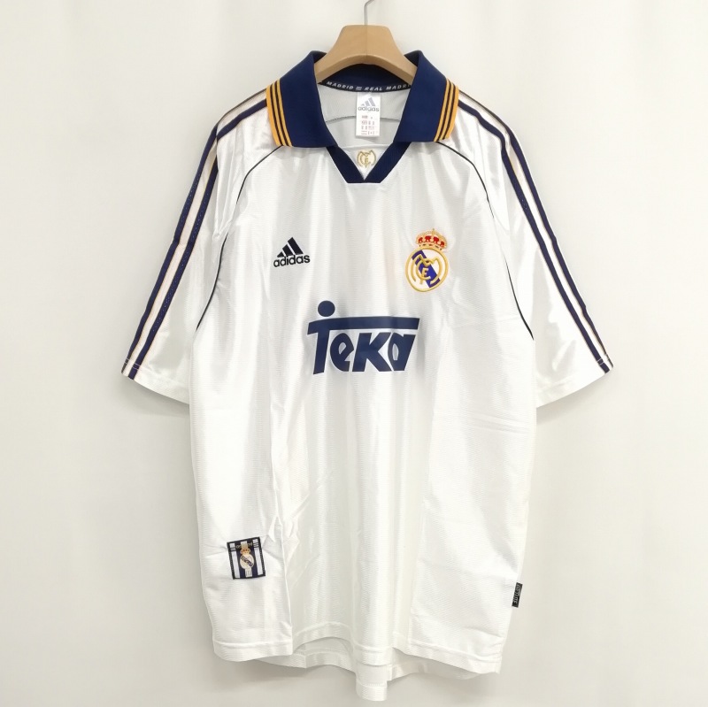 レアル・マドリード 1999‐2000 adidas 半袖 MIJATOVIC #8 L