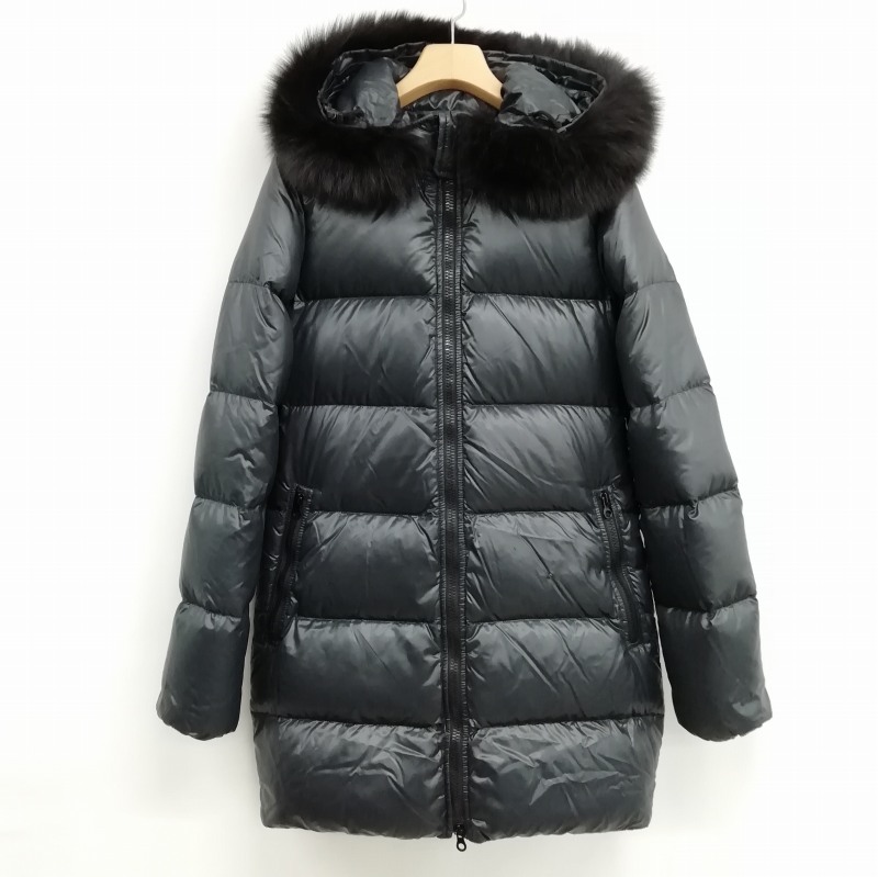 DUVETICA デュベティカ KAPPA NERO 40 黒 ラクーンファー