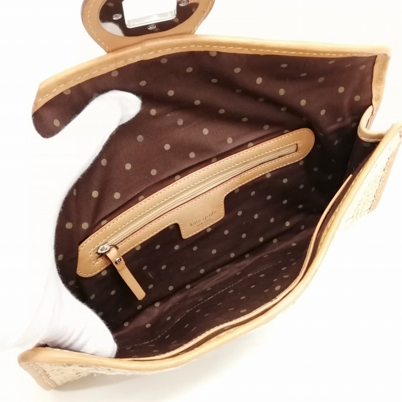ケイトスペード KATE SPADE スパンコール バスケット クラッチ