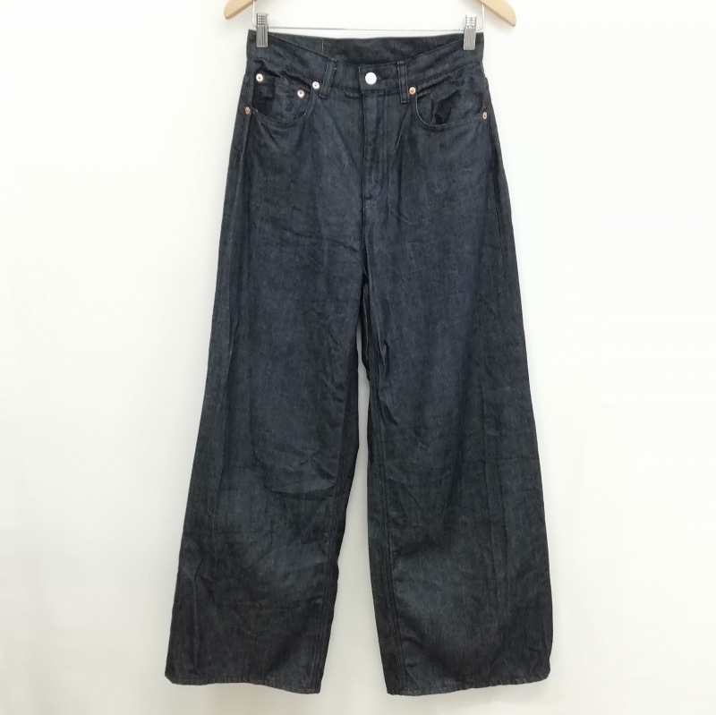 カオス CHAOS 24SS WHY NOT NOW ルミエール デニム ワイド ジーンズ 美 