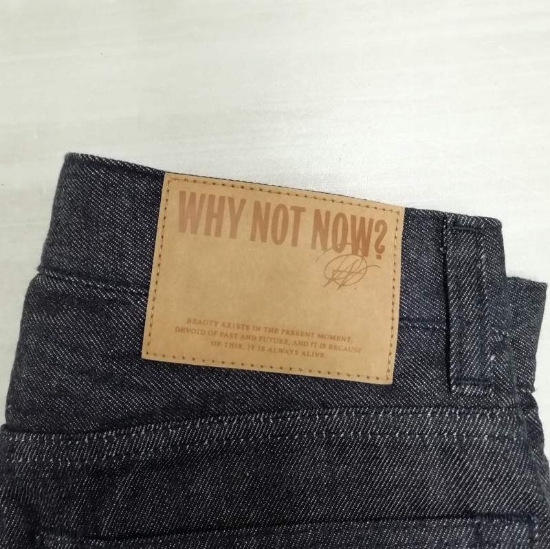 カオス CHAOS 24SS WHY NOT NOW ルミエール デニム ワイド ジーンズ 美 