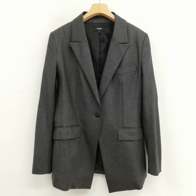 セオリー 23AW サイズ4 ETIENNETTE B テーラード 黒 【公式通販】