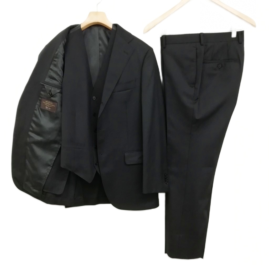 ユニバーサルランゲージ 3ピース スーツ セットアップ 46 フランネル