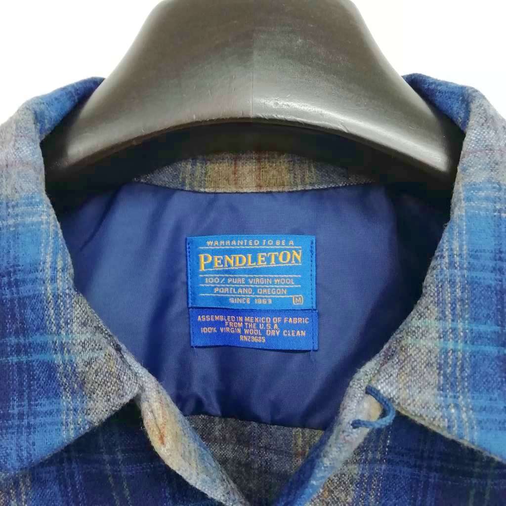 ペンドルトン PENDLETON 90s ウール オンブレチェック ボードシャツ