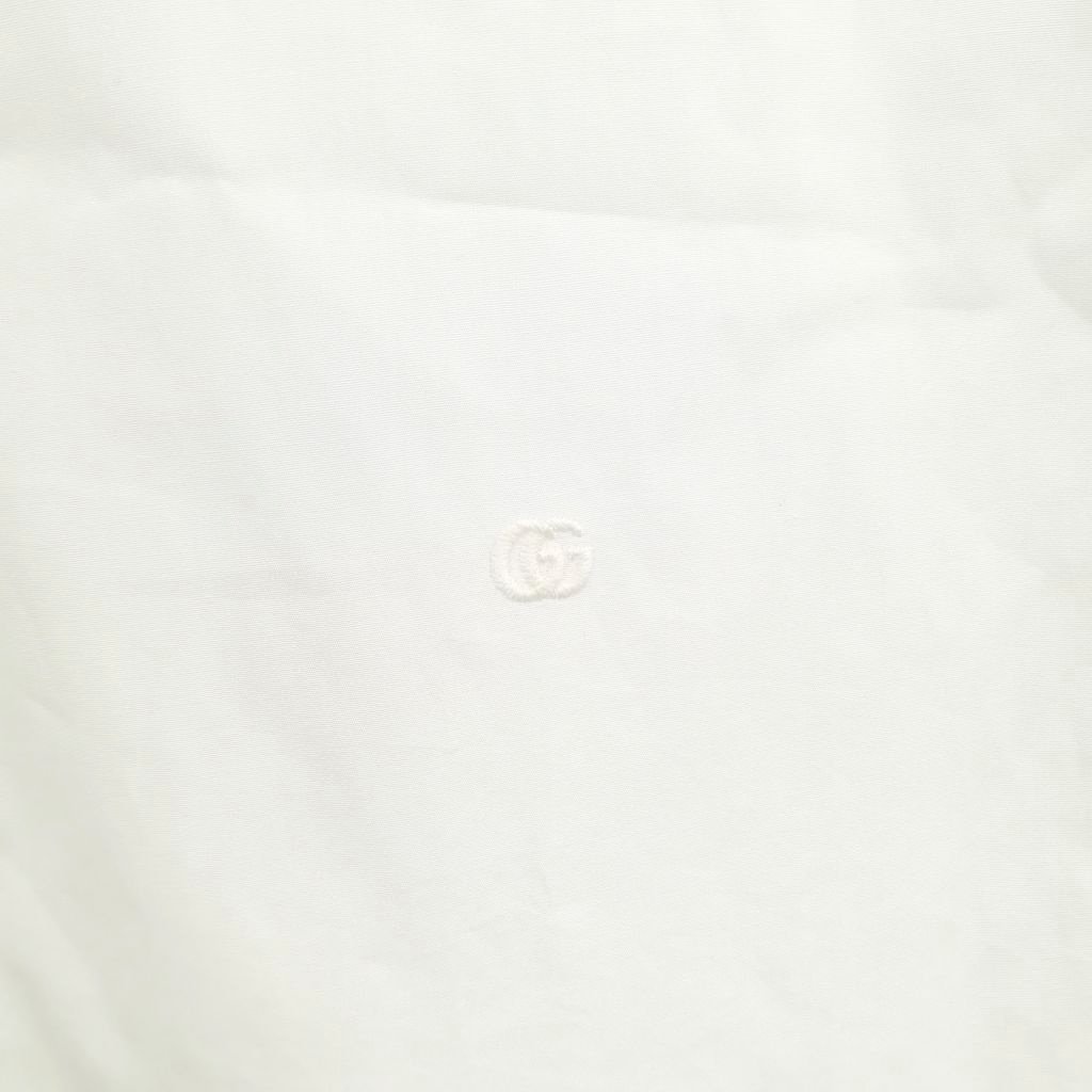 グッチ GUCCI 699561 ZAJOL ダブルG ワンポイント 刺繍 コットン