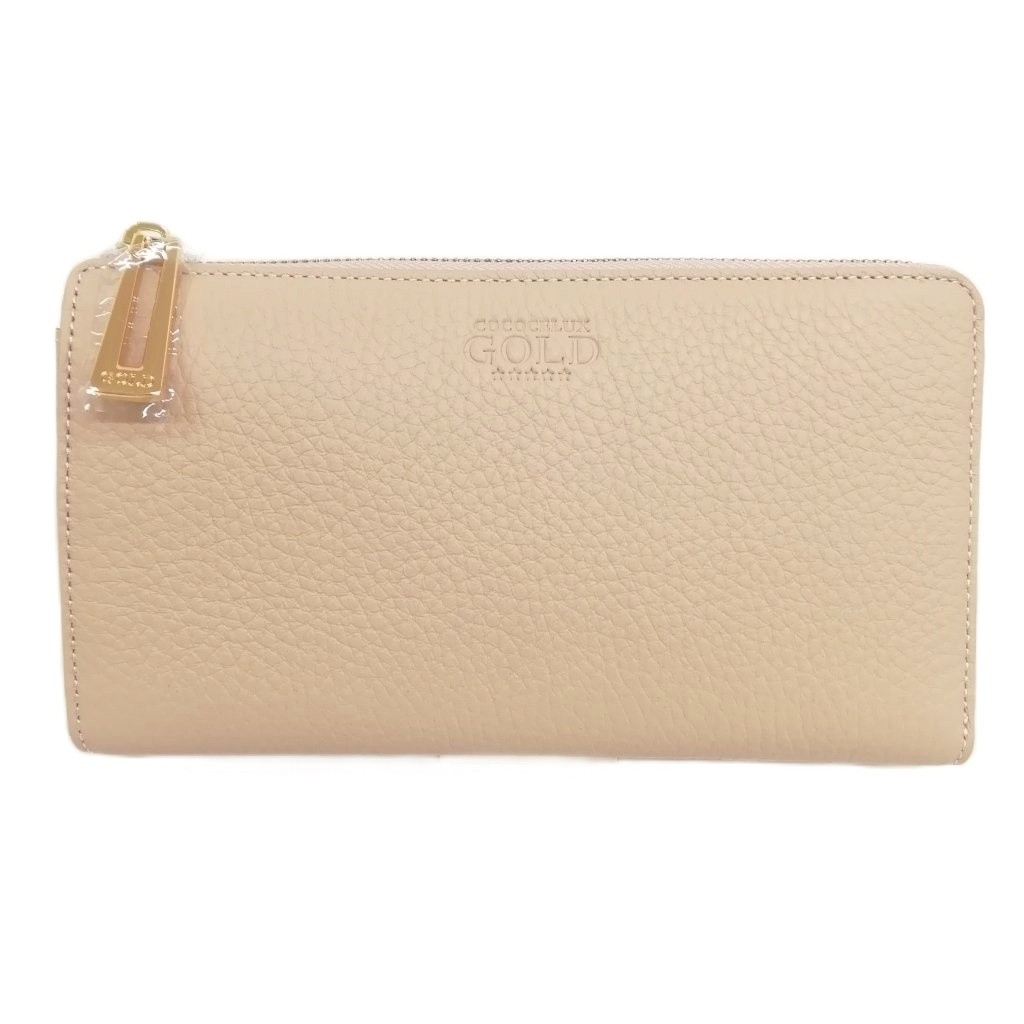 COCOCELUX GOLD ヘラクレスGOLDシュリンク L字ファスナー ロング 