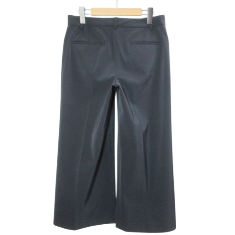 セオリー theory 18AW パンツ テーパード チェック 2 黒 茶 黄 /OG41 レディース