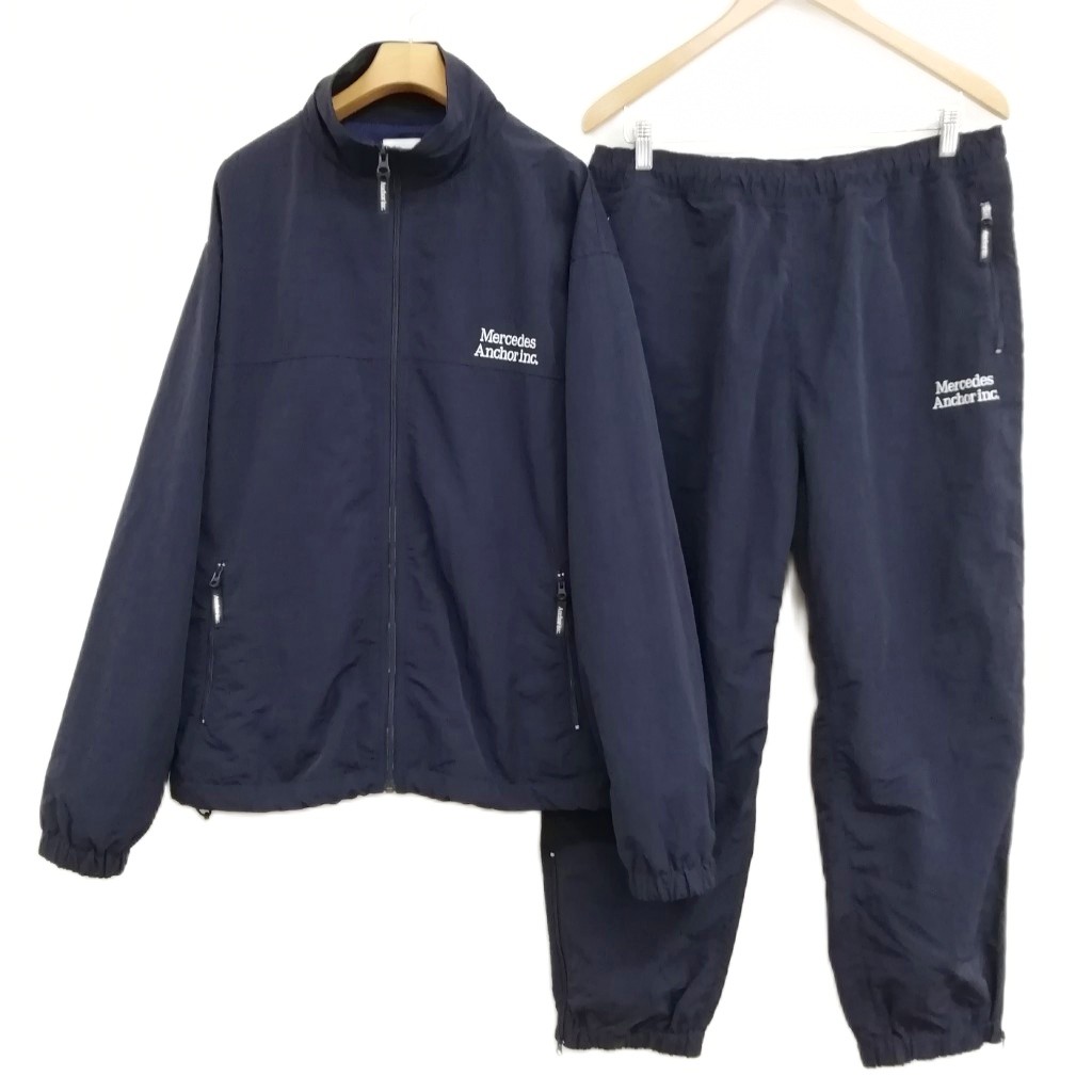【最終値下】Anchor inc. ナイロントラックスーツ　セットアップ メルセデスアンカーインク Mercedes Anchor Inc Nylon Track Jacket