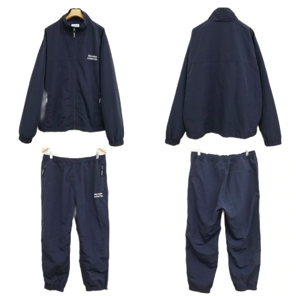 メルセデスアンカーインク Mercedes Anchor Inc Nylon Track Jacket 