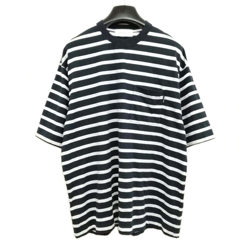 everyone エブリワン EV25-CS34 25SS ボーダー ポケット Tシャツ everyone エブリワン EV25-CS34 25SS ボーダー ポケット Tシャツ
