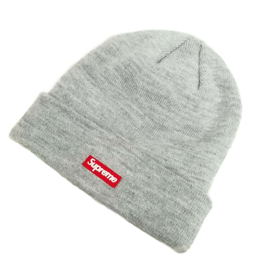 Supreme 25FW ニット帽 ロゴボックス グレー Supreme 25FW ニット帽 ロゴボックス グレー